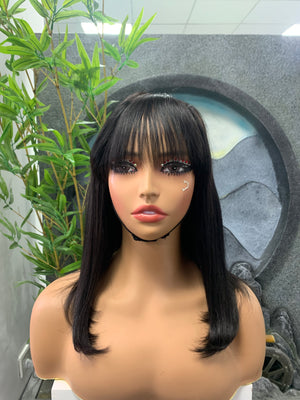 DL-1X3 齐刘海SDD齐档 Fringe bob  300密度