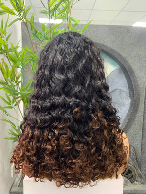 DL-13x4 Roma curly 250% #1BT4