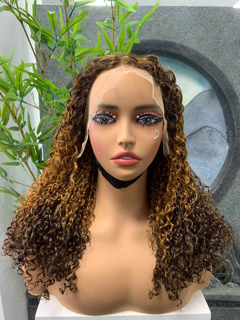 DU-13x4 pixie curly  250% #4-30-4