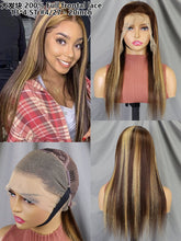将图片加载到图库查看器,13*4 Full frontal lace wig ST #4-27