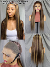 将图片加载到图库查看器,13*4 Full frontal lace wig ST #4-27