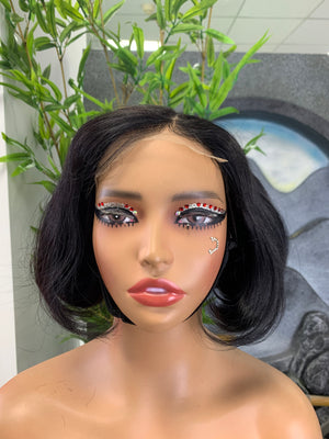 8寸300密度5X5 SDD Pixie wig #NC