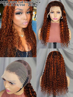 13*4 Full frontal lace wig JC #4-350