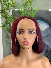 Load image into Gallery viewer, 10寸350密度13X4 透明蕾丝 Bob ST #99J