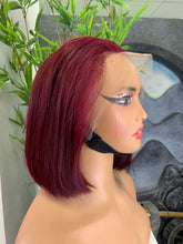 Load image into Gallery viewer, 10寸350密度13X4 透明蕾丝 Bob ST #99J