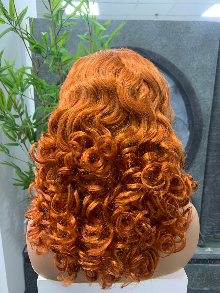 16inch 220%  13X4大发块Spring curly a