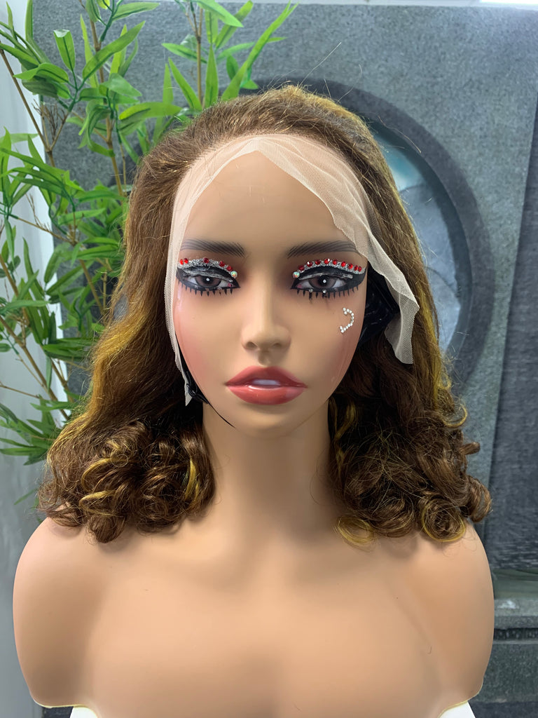 16inch 220%  13X4大发块Spring curly a