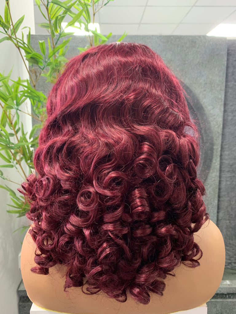 16inch 220%  13X4大发块Spring curly a