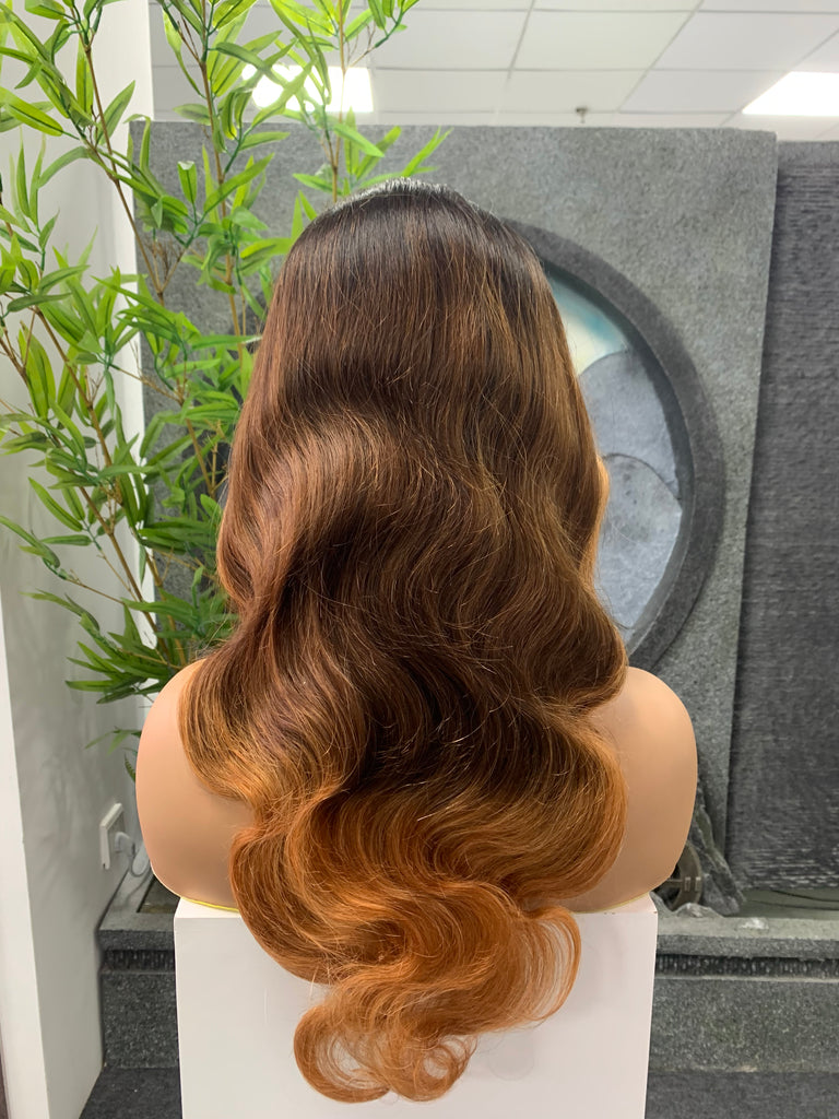 22inch 13X4 BW 200% In color a