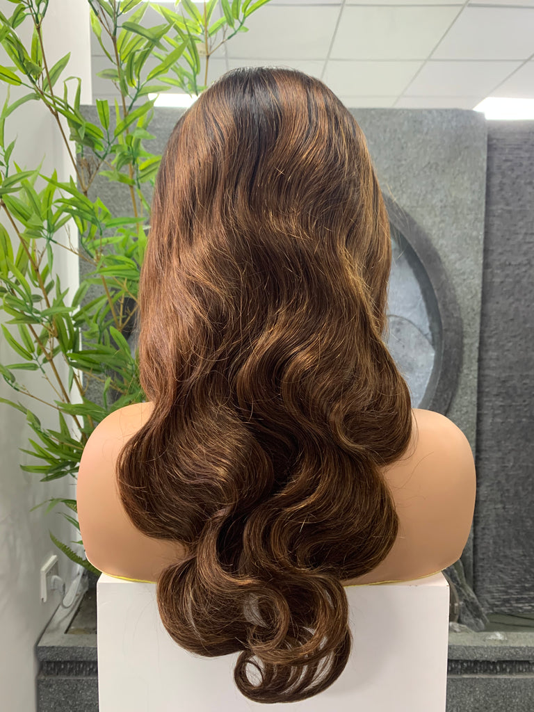 22inch 13X4 BW 200% In color a