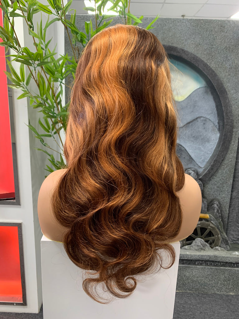 22inch 13X4 BW 200% In color a