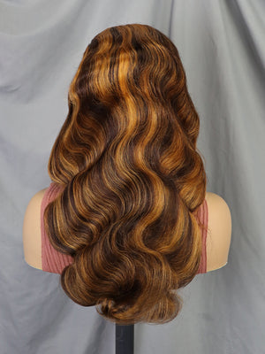 13*4 Full frontal lace wig BW #4-30