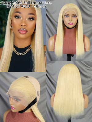 13*4 Full frontal lace wig ST #613