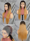 13*4 Full frontal lace wig ST #1BT30