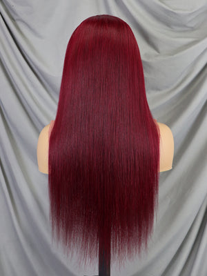 13*4 Full frontal lace wig ST #99J