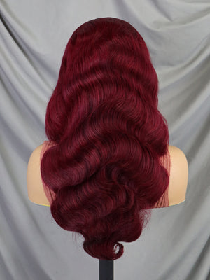 13*4 Full frontal lace wig BW #99J