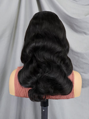 13*4 Full frontal lace wig BW #NC
