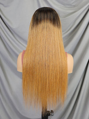 13*4 Full frontal lace wig ST #1BT30