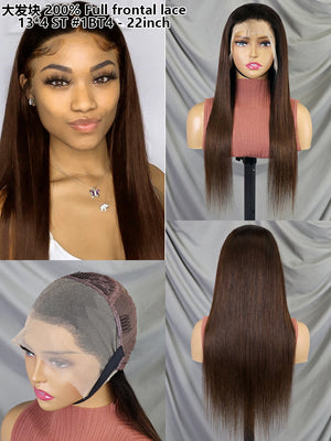 13*4 Full frontal lace wig ST #1BT4